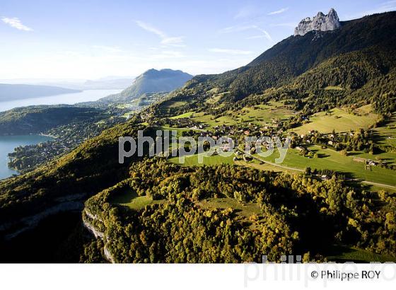 COL DE LA FORCLAZ ET LAC D'ANNECY, HAUTE-SAVOIE, FRANCE (74F01532.jpg)