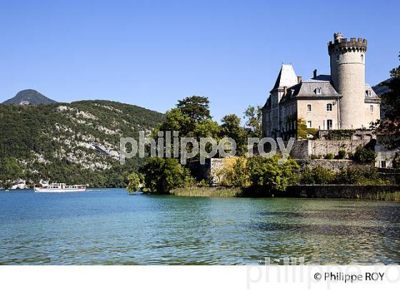 CHATEAU DE DUINGT ET LAC D'ANNECY, HAUTE-SAVOIE, FRANCE (74F01636.jpg)