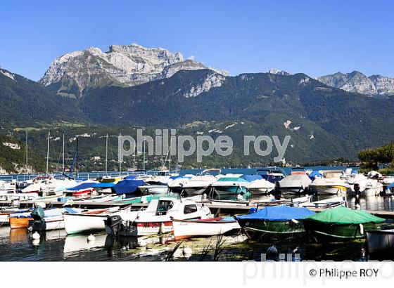 PORT DE SAINT-JORIOZ ET LAC D'ANNECY, HAUTE-SAVOIE, FRANCE (74F01812.jpg)