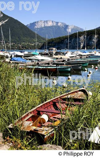 PORT DE SAINT-JORIOZ ET LAC D'ANNECY, HAUTE-SAVOIE, FRANCE (74F01817.jpg)