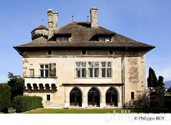 CHATEAU DE RIPAILLE, CHABLAIS, THONON, HAUTE-SAVOIE, FRANCE (74F01930.jpg)