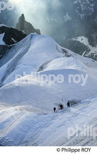 ALPINISME, MONT-BLANC, CHAMONIX, ALPES, FRANCE (74F02432.jpg)