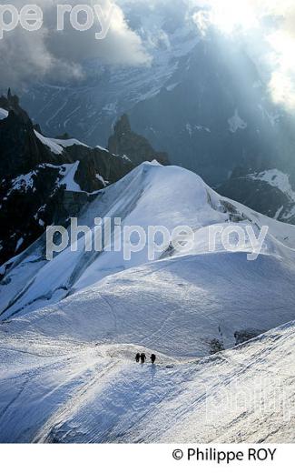 ALPINISME, MONT-BLANC, CHAMONIX, ALPES, FRANCE (74F02433.jpg)