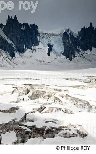 GLACIER, MASSIF DU MONT-BLANC, CHAMONIX, ALPES, FRANCE (74F02831.jpg)