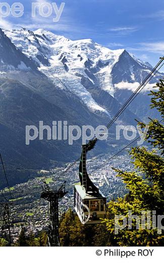 TELEPHERIQUE DE LA FLEGERE SUR LE BREVENT, HAUTE-SAVOIE, FRANCE (74F03323.jpg)
