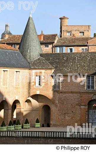 PALAIS DE LA BERBIE, CITE EPISCOPALE ,  ALBI, TARN. (81F02809.jpg)