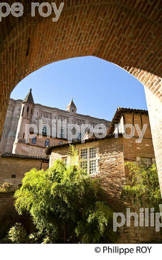 PALAIS DE LA BERBIE, CITE EPISCOPALE ,  ALBI, TARN. (81F02812.jpg)