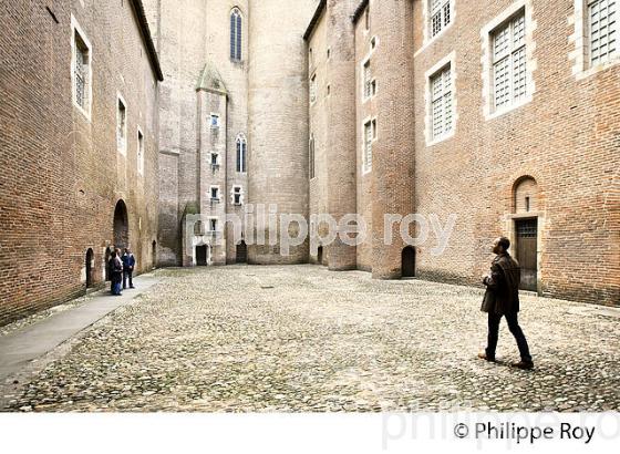 PALAIS DE LA BERBIE, CITE EPISCOPALE ,  ALBI, TARN. (81F02817.jpg)