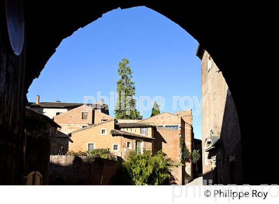 PALAIS DE LA BERBIE, CITE EPISCOPALE ,  ALBI, TARN. (81F02818.jpg)