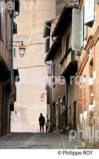 QUARTIER DE CASTELVIEL,  ALBI, TARN. (81F02906.jpg)