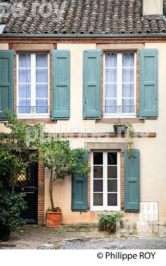 QUARTIER DE CASTELVIEL,  ALBI, TARN. (81F02909.jpg)