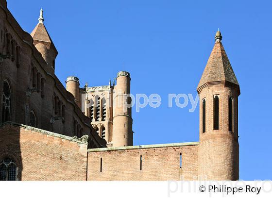 LA CATHEDRALE SAINTE-CECILE,  ALBI, TARN. (81F02927.jpg)