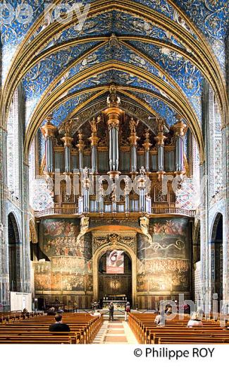 LE JUGEMENT DERNIER, CATHEDRALE SAINTE-CECILE, ALBI, TARN. (81F03008.jpg)