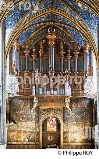 LE JUGEMENT DERNIER, CATHEDRALE SAINTE-CECILE, ALBI, TARN. (81F03009.jpg)