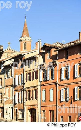 QUARTIER DE LA MADELEINE,  ALBI, TARN. (81F03117.jpg)