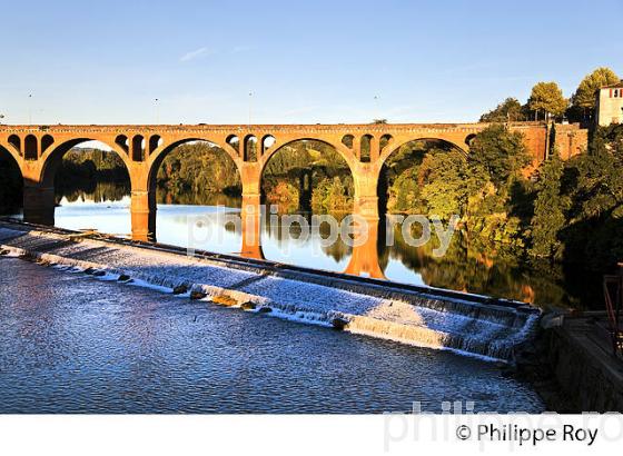PONT  DU 22 AOUT 1944, SUR LE TARN ,  ALBI, TARN. (81F03137.jpg)