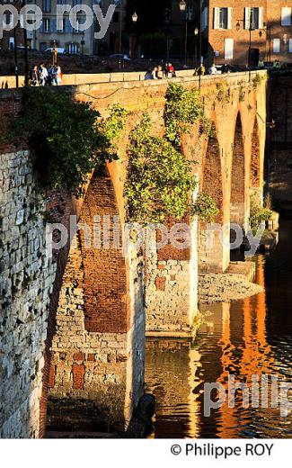 PONT VIEUX  SUR LE TARN ,  ALBI, TARN. (81F03205.jpg)