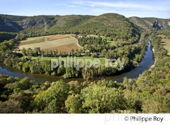 GORGES  DE L' AVEYRON, SAINT-ANTONIN-NOBLE-VAL, TARN ET GARONNE. (82F01335.jpg)