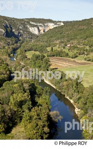 GORGES  DE L' AVEYRON, SAINT-ANTONIN-NOBLE-VAL, TARN ET GARONNE. (82F01338.jpg)