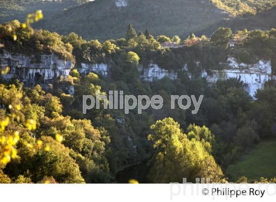 GORGES  DE L' AVEYRON, SAINT-ANTONIN-NOBLE-VAL, TARN ET GARONNE. (82F01404.jpg)