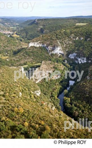 GORGES  DE L' AVEYRON, SAINT-ANTONIN-NOBLE-VAL, TARN ET GARONNE. (82F01406.jpg)
