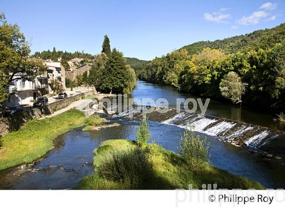 VILLAGE DE LAGUEPIE, CONFLUENT DU VIAUR ET DE L' AVEYRON, TARN ET GARONNE. (82F01437.jpg)