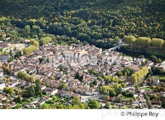 SAINT-ANTONIN-NOBLE-VAL, GORGES  DE L' AVEYRON,TARN ET GARONNE. (82F01615.jpg)