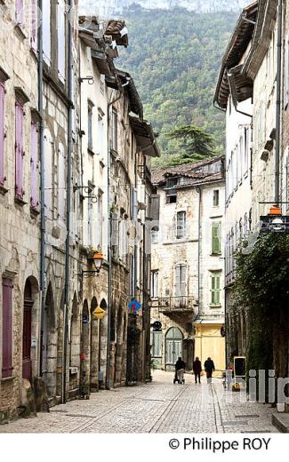 SAINT-ANTONIN-NOBLE-VAL, GORGES  DE L' AVEYRON,TARN ET GARONNE. (82F01707.jpg)