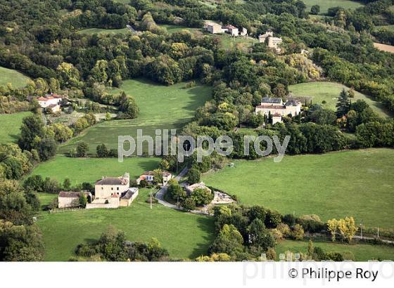 CHATEAU DE BELPECH, VALLEE DE L' AVEYRON, VAREN, TARN ET GARONNE. (82F01823.jpg)