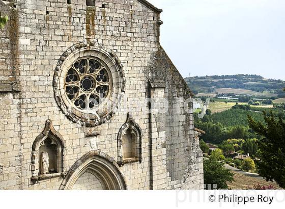 LE  VILLAGE FORTIFIE DE MONTPEZAT-DE-QUERCY, QUERCY BLANC,TARN-ET-GARONNE. (82F02033.jpg)