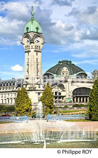 GARE  DES BENEDICTINS, LIMOGES, HAUTE-VIENNE, LIMOUSIN. (87F01338.jpg)