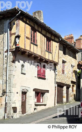 VILLE DE BELLAC, BASSE MARCHE,  HAUTE-VIENNE, LIMOUSIN. (87F02430.jpg)