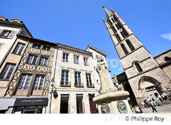 QUARTIER DU CHATEAU, LIMOGES, HAUTE-VIENNE, (87F03107.jpg)