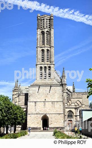 LA CATEDRALE SAINT-ETIENNE, LIMOGES, HAUTE-VIENNE. (87F03129.jpg)