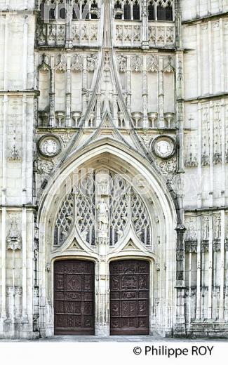 LA CATEDRALE SAINT-ETIENNE, LIMOGES, HAUTE-VIENNE. (87F03131.jpg)