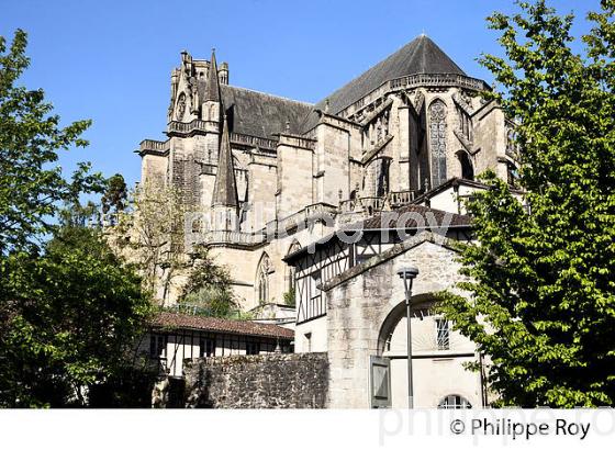 LA CATEDRALE SAINT-ETIENNE, LIMOGES, HAUTE-VIENNE. (87F03134.jpg)
