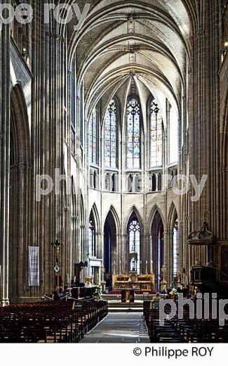 LA CATEDRALE SAINT-ETIENNE, LIMOGES, HAUTE-VIENNE. (87F03135.jpg)