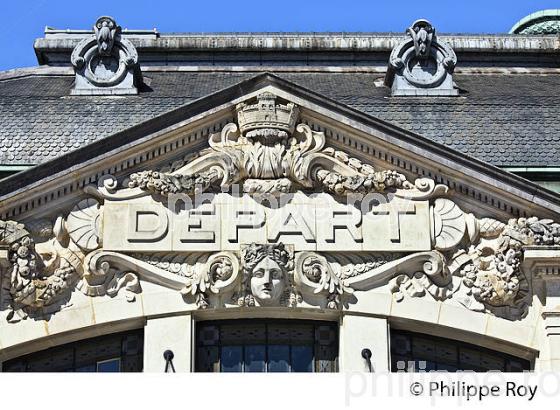 GARE  DES BENEDICTINS, LIMOGES, HAUTE-VIENNE, LIMOUSIN. (87F03230.jpg)