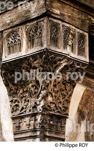 MAISON A  COLOMBAGE,  CENTRE HISTORIQUE ,  VILLE D' AUXERRE, YONNE, BOURGOGNE. (89F00215.jpg)