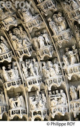 CATHEDRALE SAINT ETIENNE, VILLE D' AUXERRE, YONNE, BOURGOGNE. (89F00314.jpg)