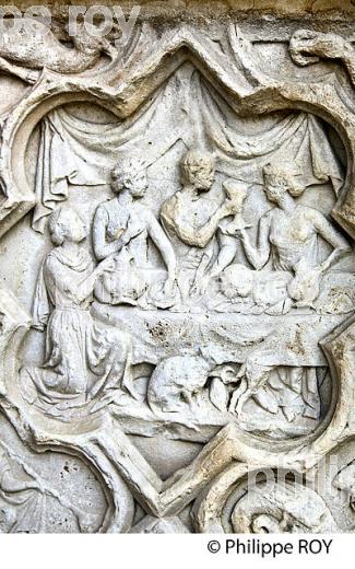 CATHEDRALE SAINT ETIENNE, VILLE D' AUXERRE, YONNE, BOURGOGNE. (89F00322.jpg)