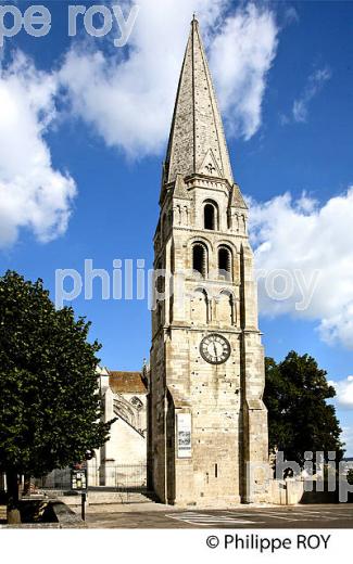 ABBAYE SAINT GERMAIN, VILLE D' AUXERRE, YONNE, BOURGOGNE. (89F00331.jpg)