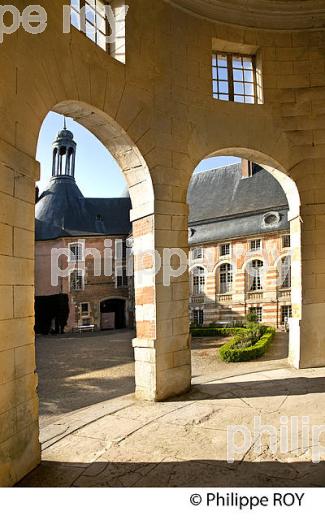 LE CHATEAU DE SAINT FARGEAU,  LA PUISAYE, YONNE,  BOURGOGNE. (89F02332.jpg)