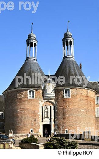 LE CHATEAU DE SAINT FARGEAU,  LA PUISAYE, YONNE,  BOURGOGNE. (89F02333.jpg)