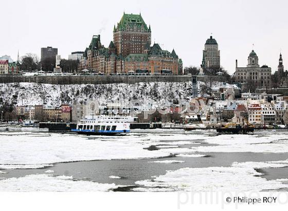 QUEBEC ET LE SAINT LAURENT EN HIVER  (CA000819.jpg)