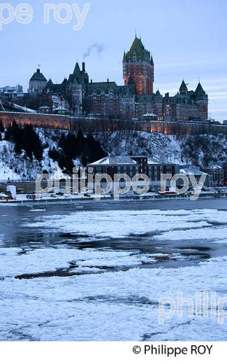 QUEBEC ET LE SAINT LAURENT EN HIVER  (CA000829.jpg)