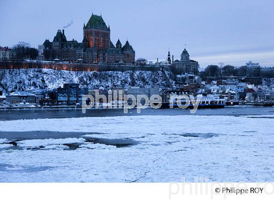 QUEBEC ET LE SAINT LAURENT EN HIVER  (CA000838.jpg)