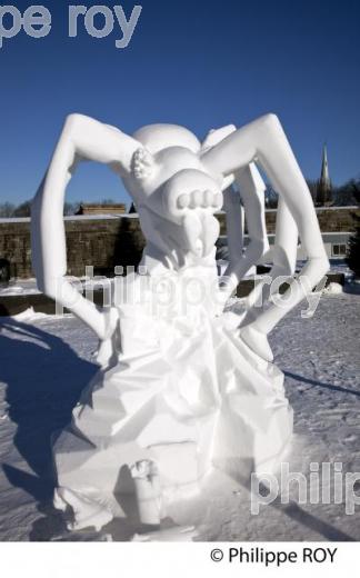 CONCOURS DE SCULPTURE SUR NEIGE, CARNAVAL DE QUEBEC (CA001220.jpg)