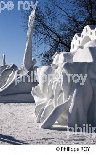 CONCOURS DE SCULPTURE SUR NEIGE, CARNAVAL DE QUEBEC (CA001223.jpg)