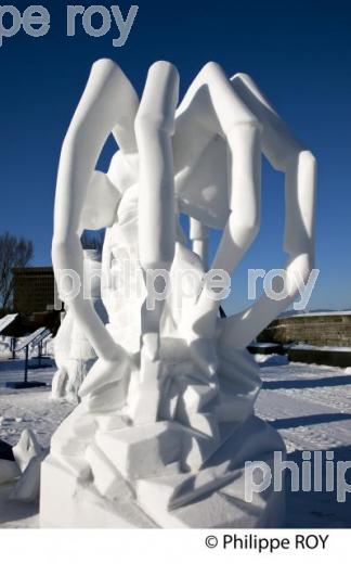 CONCOURS DE SCULPTURE SUR NEIGE, CARNAVAL DE QUEBEC (CA001228.jpg)